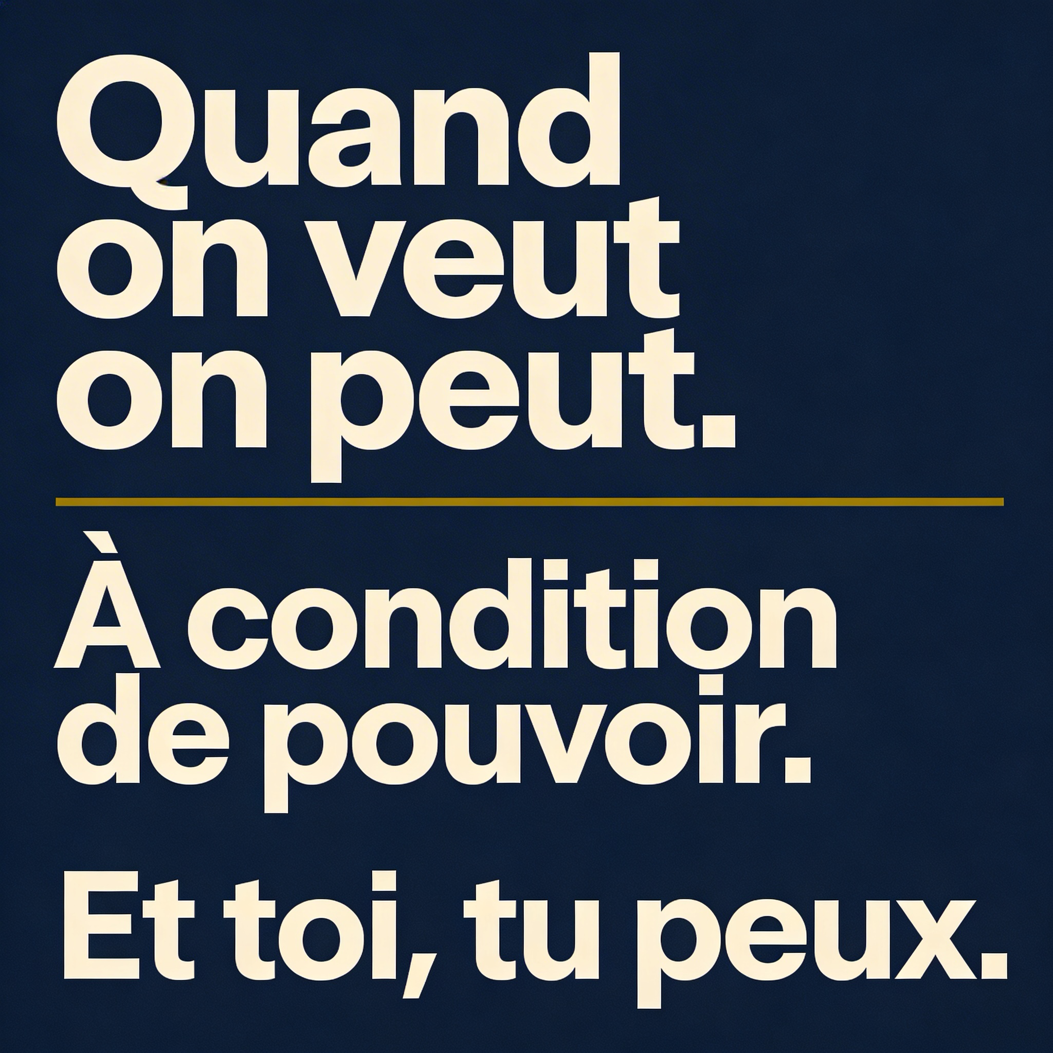 Citation neurodivergence entrepreneuriat “Quand on veut on peut. À condition de pouvoir. Et toi, tu peux.”